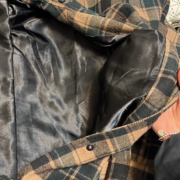 LAST CHANCE Twik plaid shirt jacket - Picture 3 of 3